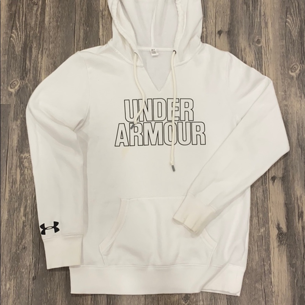 Under Amour Unisex All White Hoodie